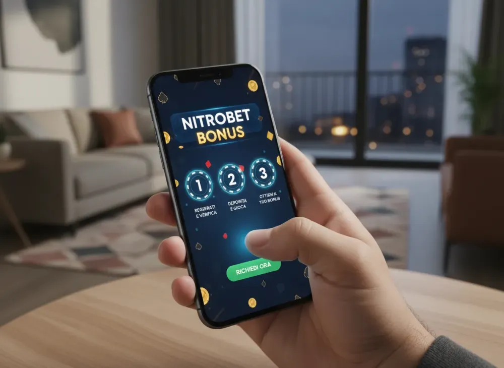 Nitrobet bonus – come ottenerlo passo dopo passo